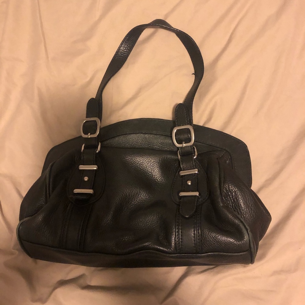 Banana Republic leather purse